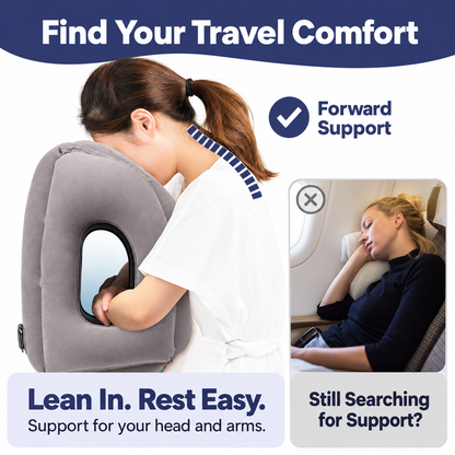 NapGo™ Inflatable Travel Pillow