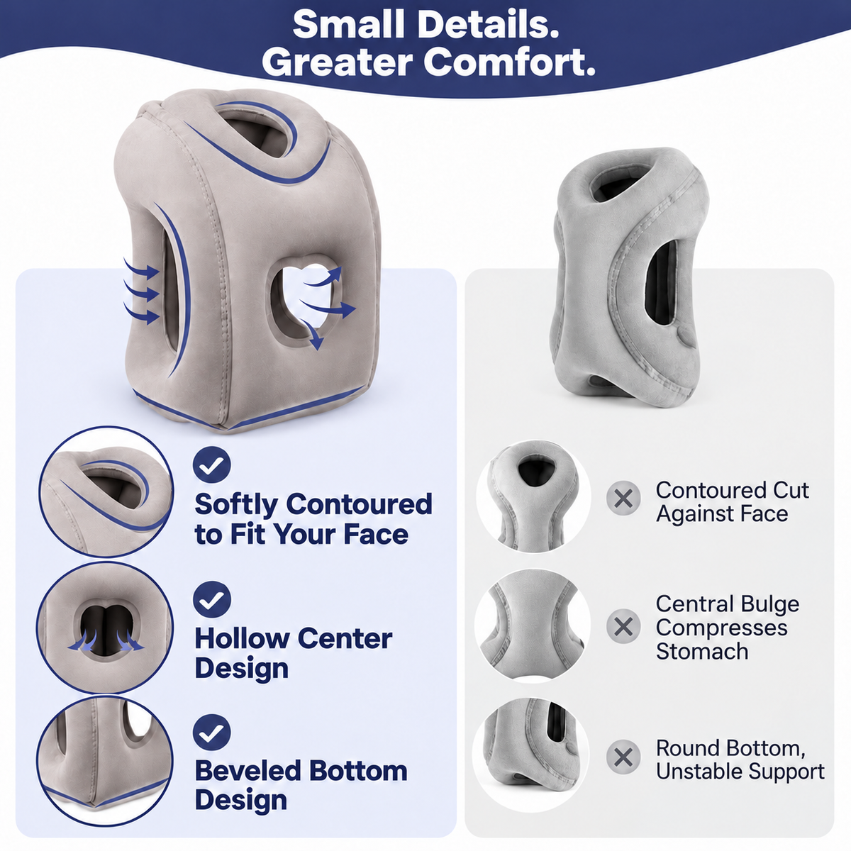 NapGo™ Inflatable Travel Pillow