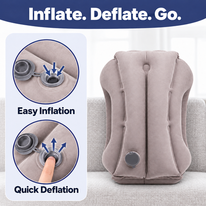NapGo™ Inflatable Travel Pillow